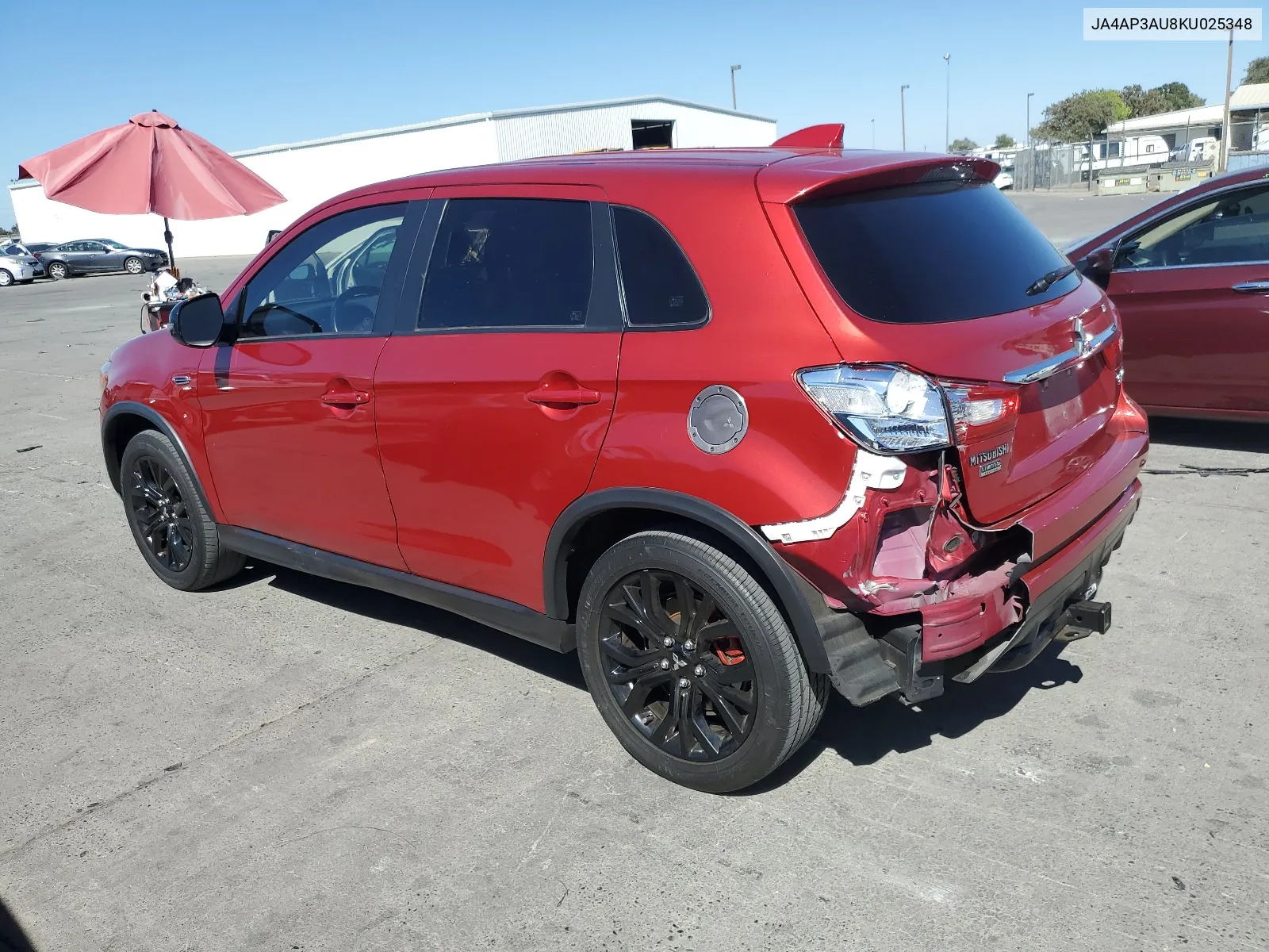 2019 Mitsubishi Outlander Sport Es VIN: JA4AP3AU8KU025348 Lot: 68357624