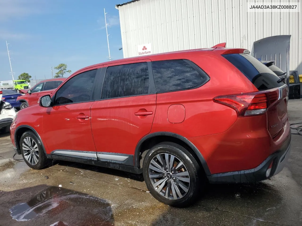 2019 Mitsubishi Outlander Se VIN: JA4AD3A38KZ008827 Lot: 68425324