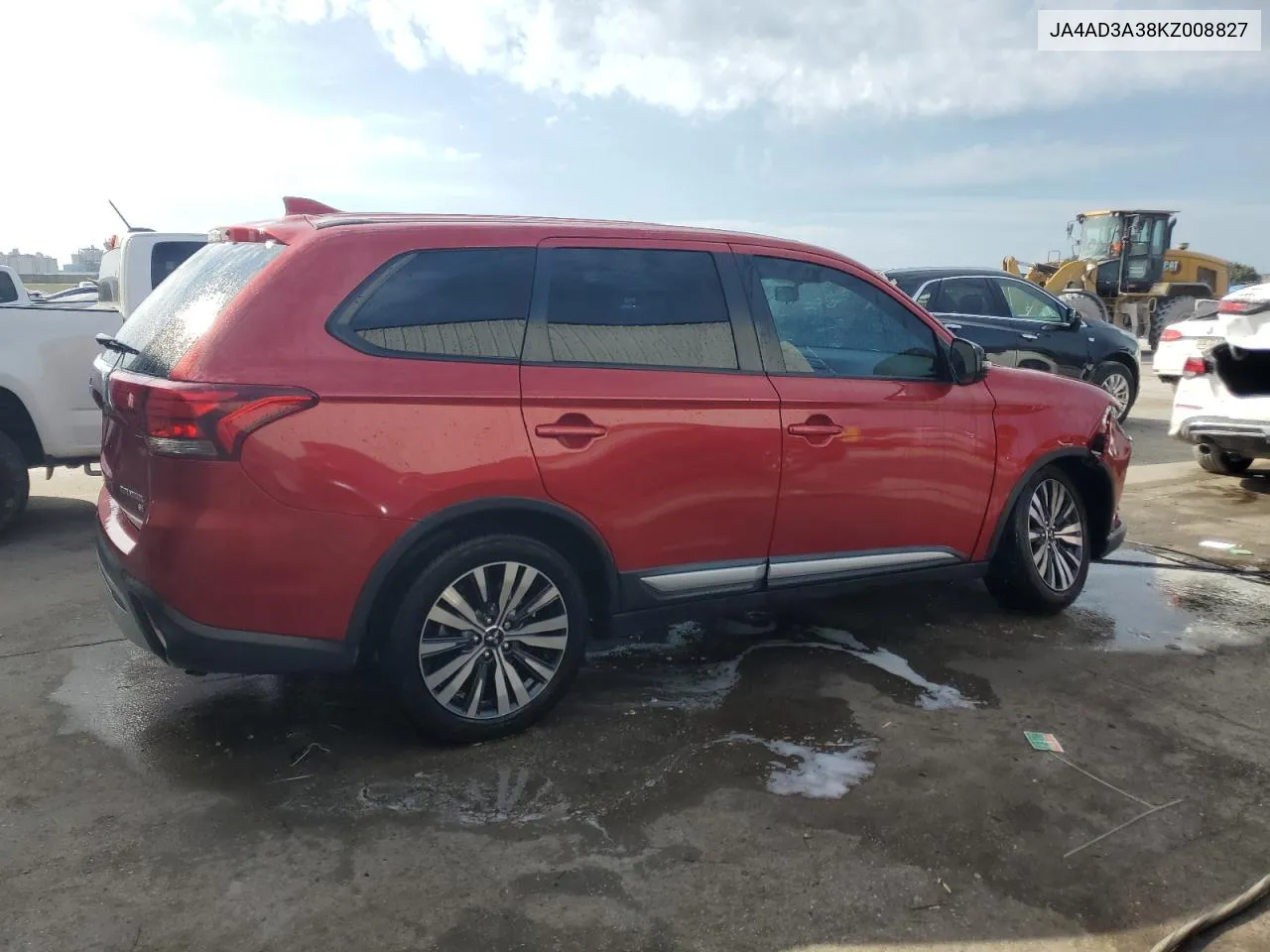 JA4AD3A38KZ008827 2019 Mitsubishi Outlander Se