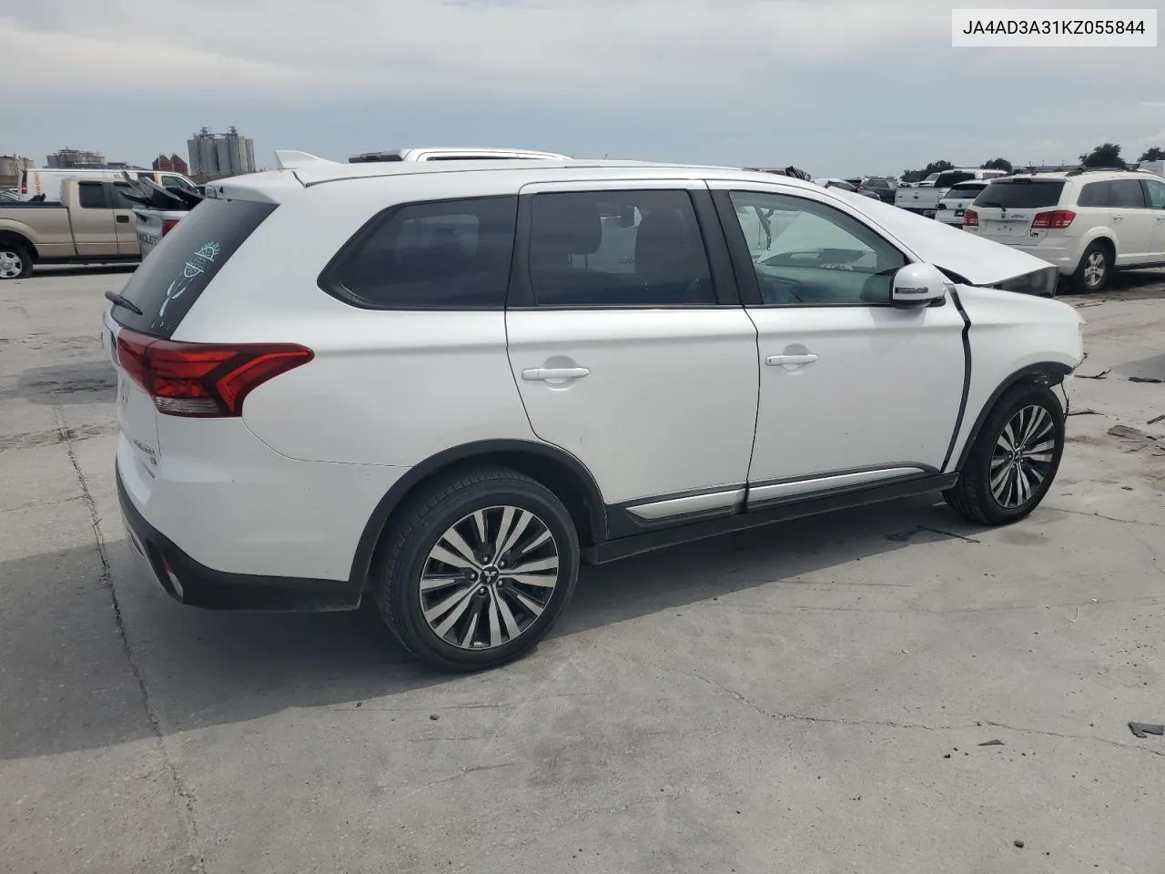 2019 Mitsubishi Outlander Se VIN: JA4AD3A31KZ055844 Lot: 69096454