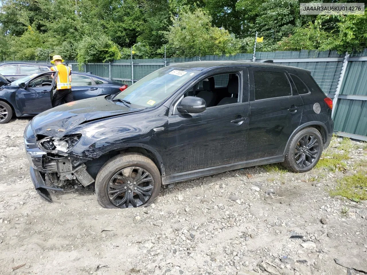 JA4AR3AU6KU014276 2019 Mitsubishi Outlander Sport Es