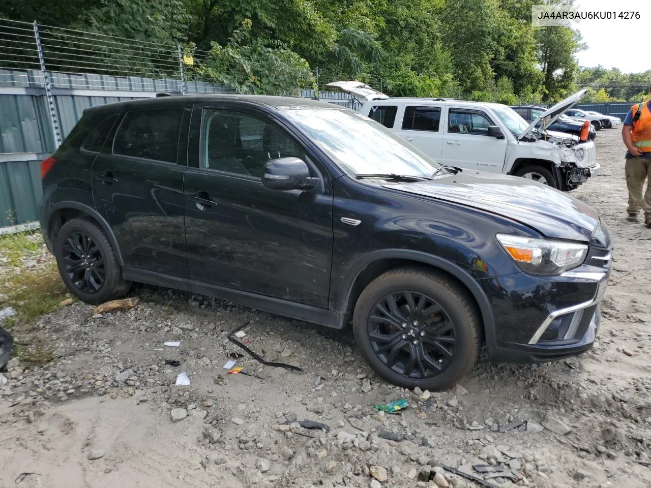 JA4AR3AU6KU014276 2019 Mitsubishi Outlander Sport Es