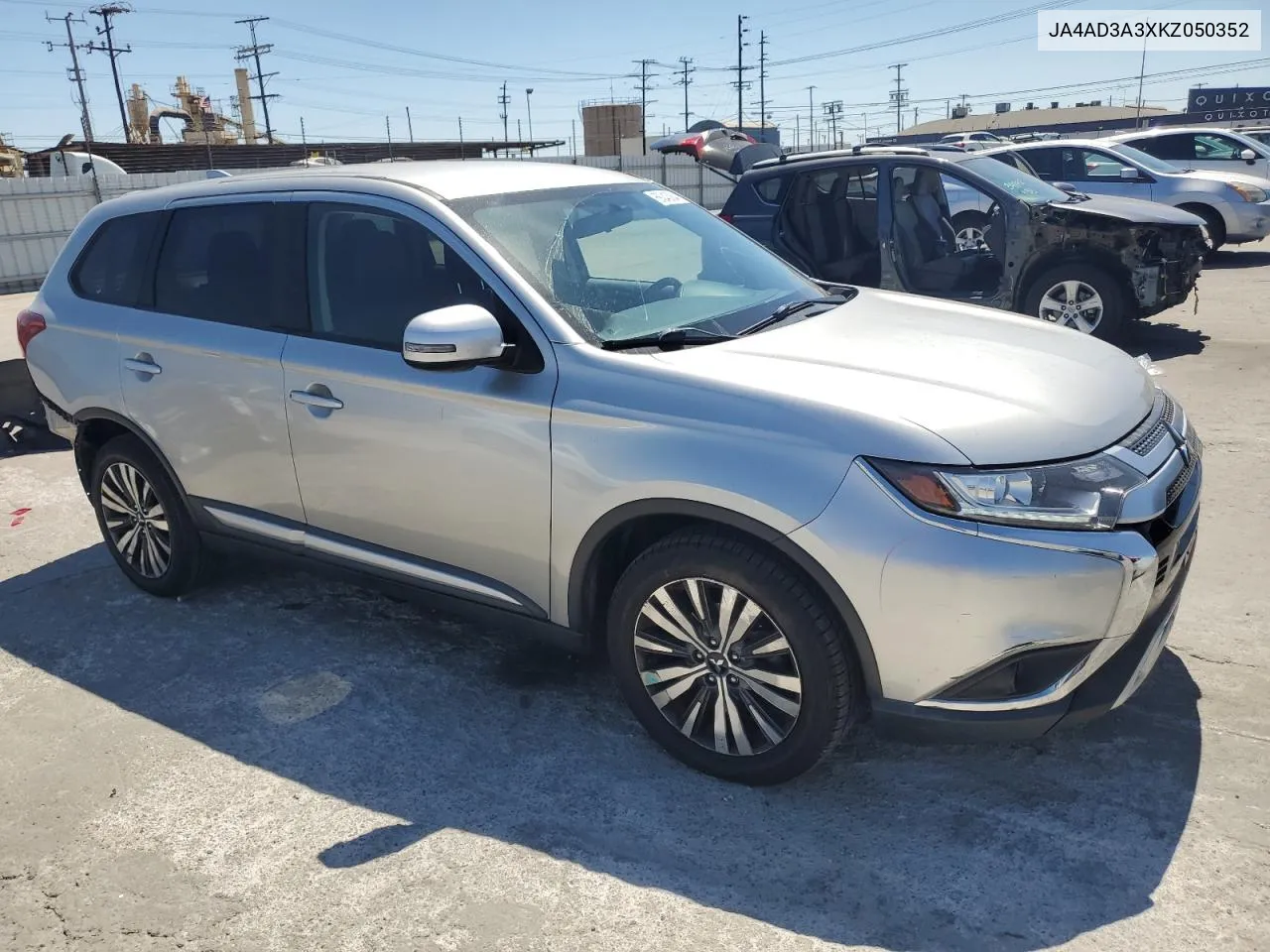 2019 Mitsubishi Outlander Se VIN: JA4AD3A3XKZ050352 Lot: 69243064