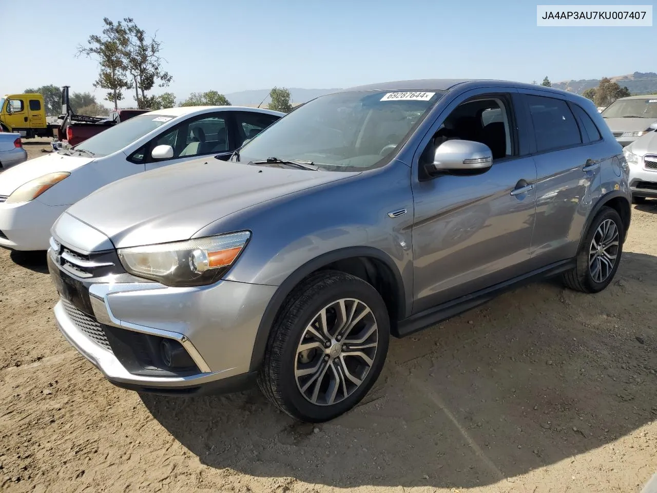 2019 Mitsubishi Outlander Sport Es VIN: JA4AP3AU7KU007407 Lot: 69287644