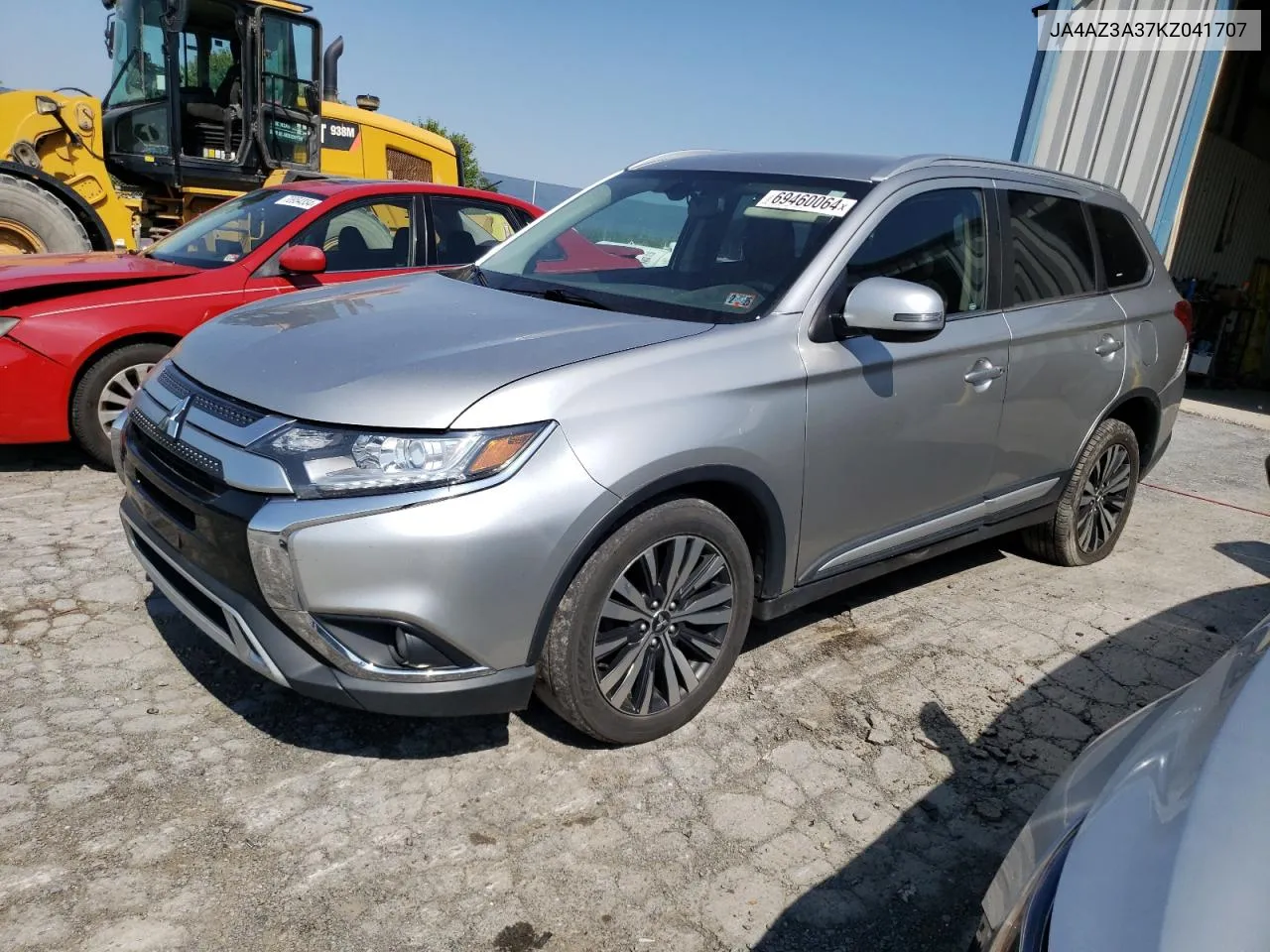 2019 Mitsubishi Outlander Se VIN: JA4AZ3A37KZ041707 Lot: 69460064