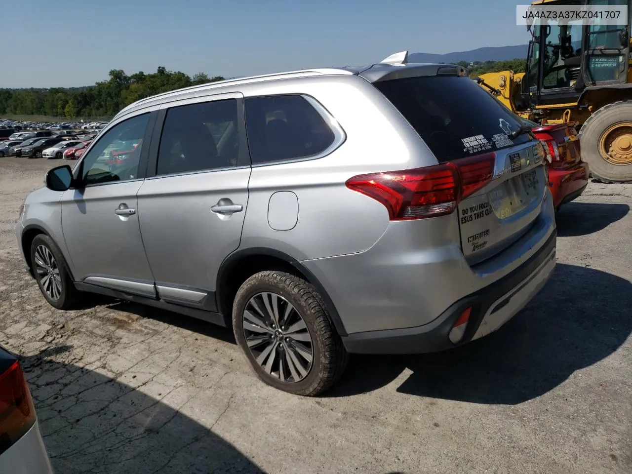 2019 Mitsubishi Outlander Se VIN: JA4AZ3A37KZ041707 Lot: 69460064