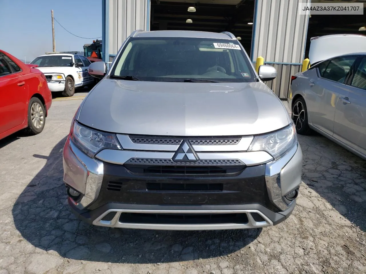 2019 Mitsubishi Outlander Se VIN: JA4AZ3A37KZ041707 Lot: 69460064