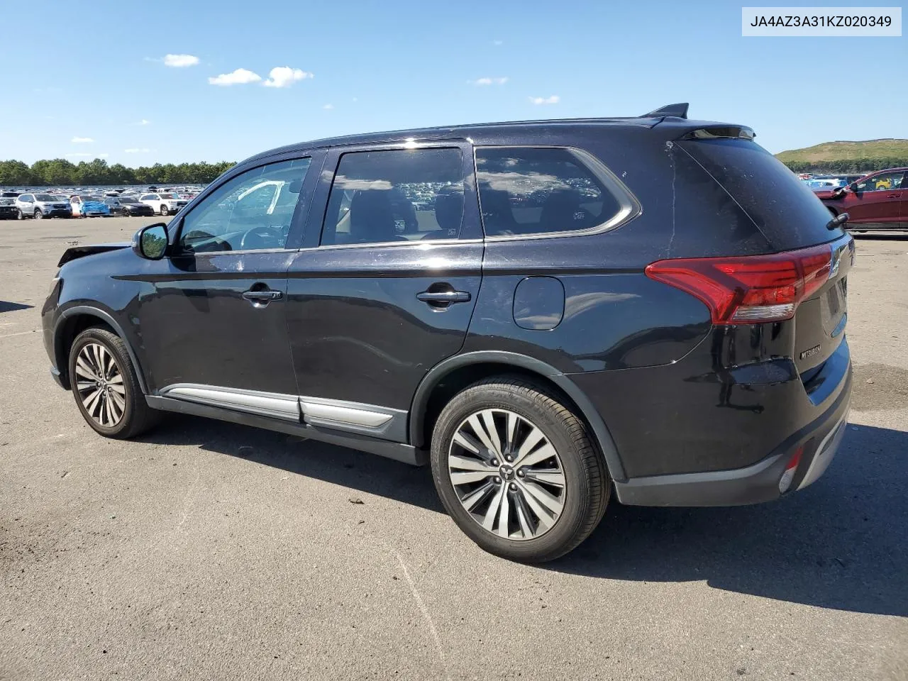 JA4AZ3A31KZ020349 2019 Mitsubishi Outlander Se