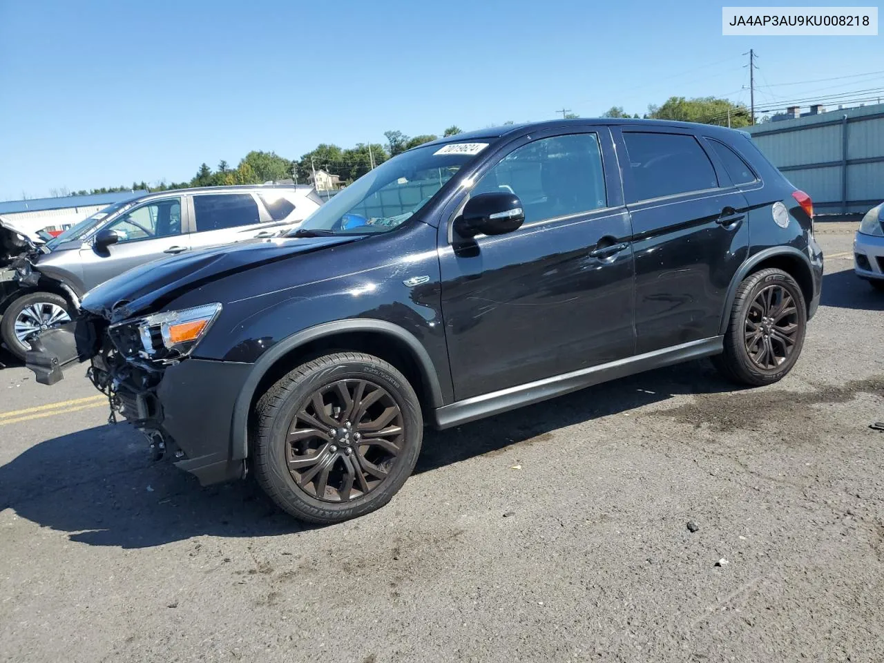 2019 Mitsubishi Outlander Sport Es VIN: JA4AP3AU9KU008218 Lot: 70019624