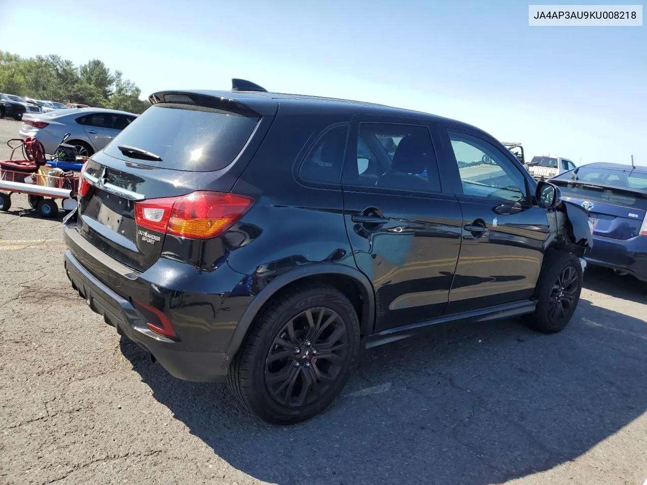 2019 Mitsubishi Outlander Sport Es VIN: JA4AP3AU9KU008218 Lot: 70019624