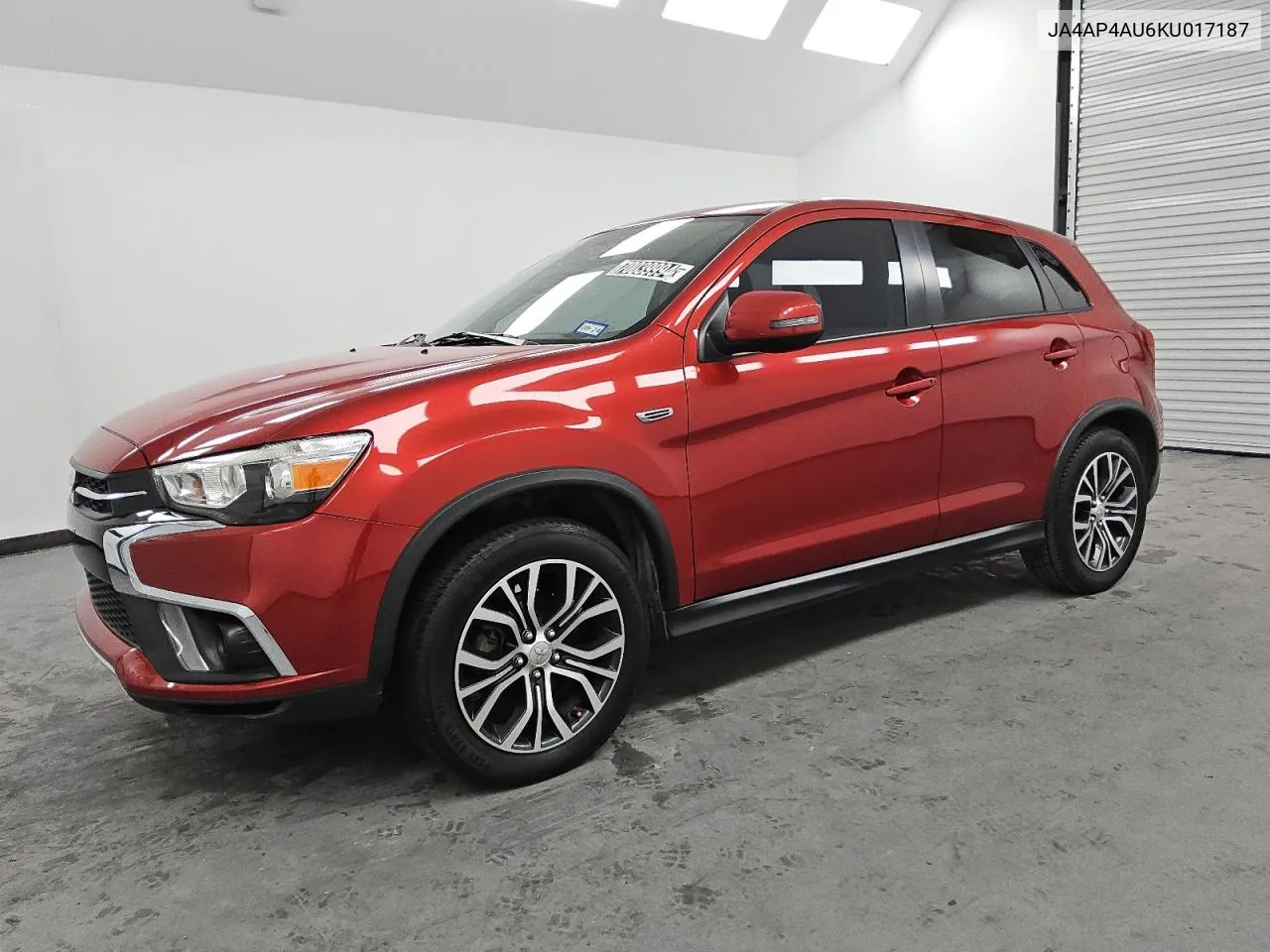 JA4AP4AU6KU017187 2019 Mitsubishi Outlander Sport Se