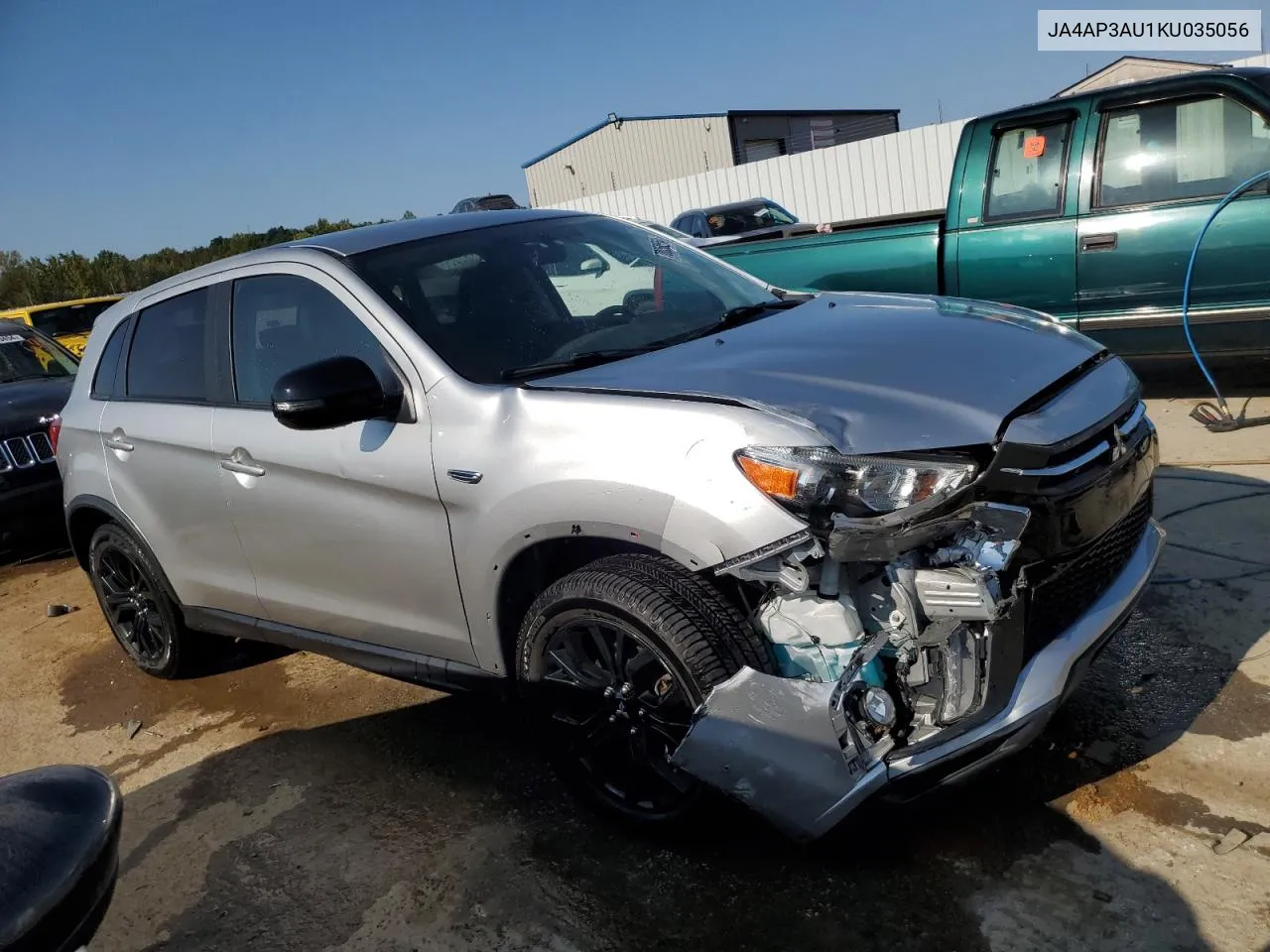 2019 Mitsubishi Outlander Sport Es VIN: JA4AP3AU1KU035056 Lot: 70058554