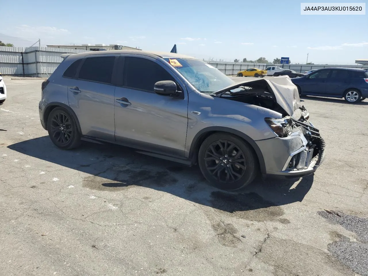 2019 Mitsubishi Outlander Sport Es VIN: JA4AP3AU3KU015620 Lot: 70059474