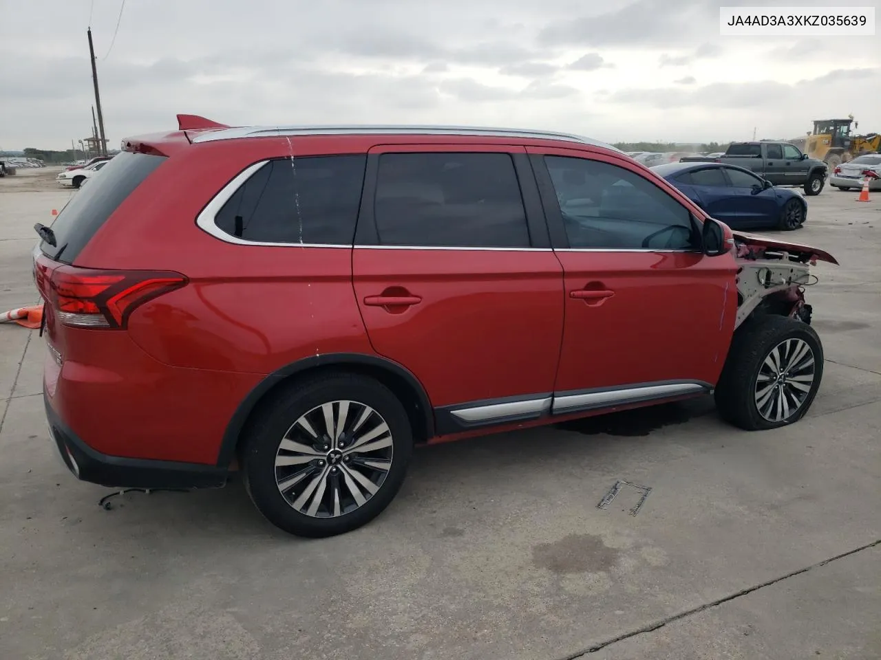 2019 Mitsubishi Outlander Se VIN: JA4AD3A3XKZ035639 Lot: 70282634