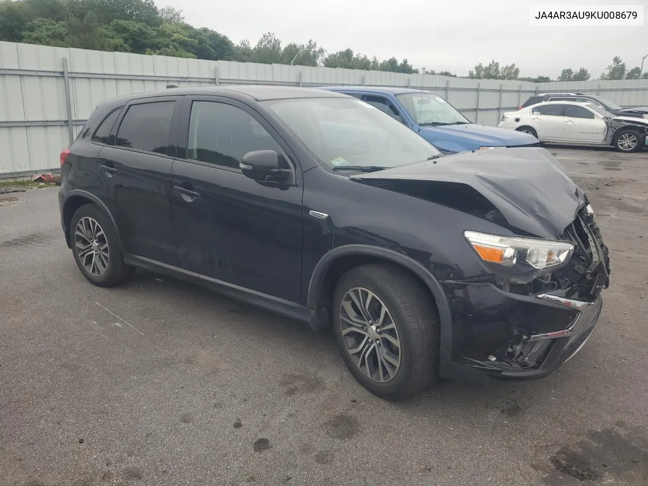 JA4AR3AU9KU008679 2019 Mitsubishi Outlander Sport Es