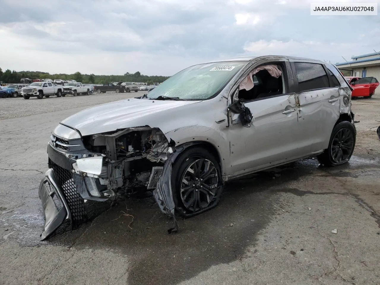 2019 Mitsubishi Outlander Sport Es VIN: JA4AP3AU6KU027048 Lot: 70560474