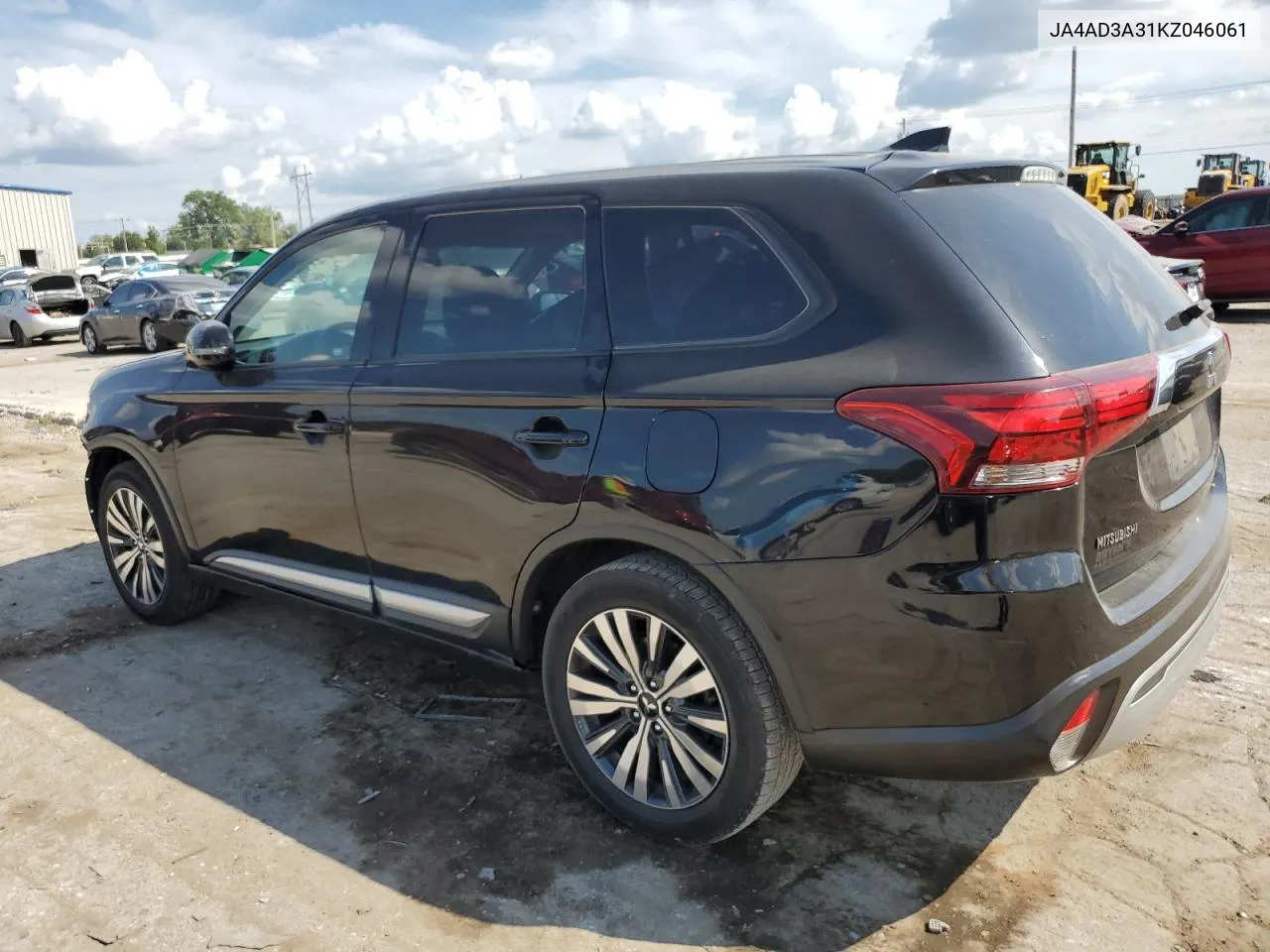 2019 Mitsubishi Outlander Se VIN: JA4AD3A31KZ046061 Lot: 70636584