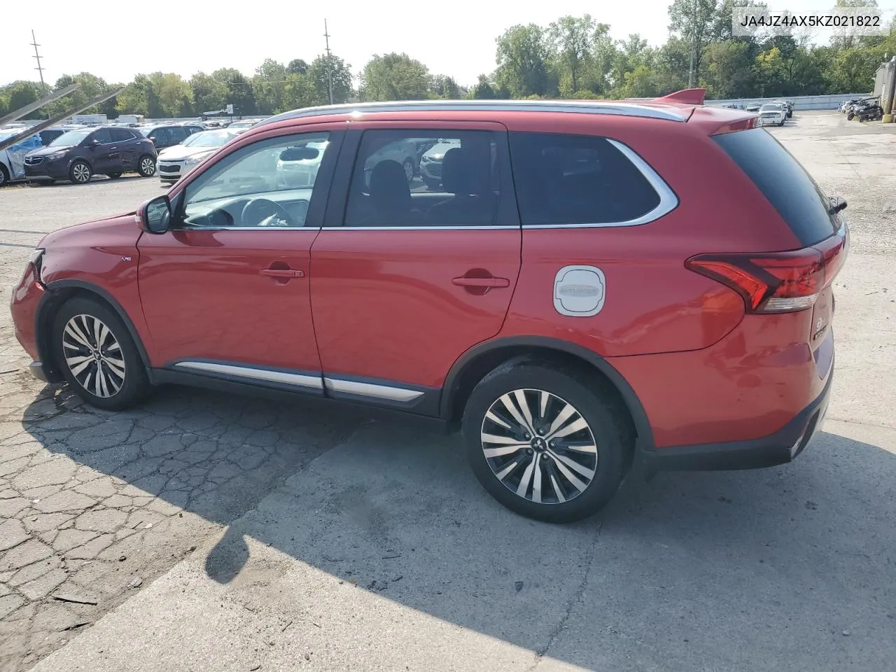 2019 Mitsubishi Outlander Gt VIN: JA4JZ4AX5KZ021822 Lot: 70830034