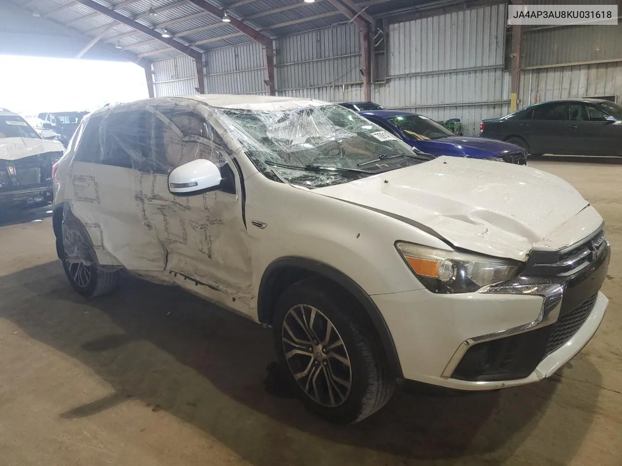 2019 Mitsubishi Outlander Sport Es VIN: JA4AP3AU8KU031618 Lot: 70914714