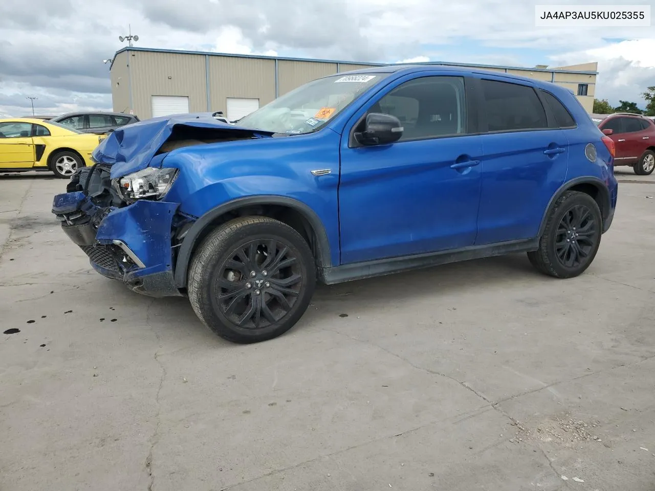 2019 Mitsubishi Outlander VIN: JA4AP3AU5KU025355 Lot: 70988224