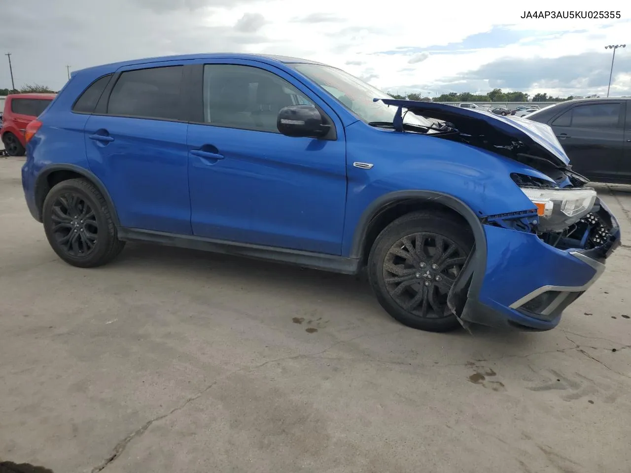 2019 Mitsubishi Outlander VIN: JA4AP3AU5KU025355 Lot: 70988224