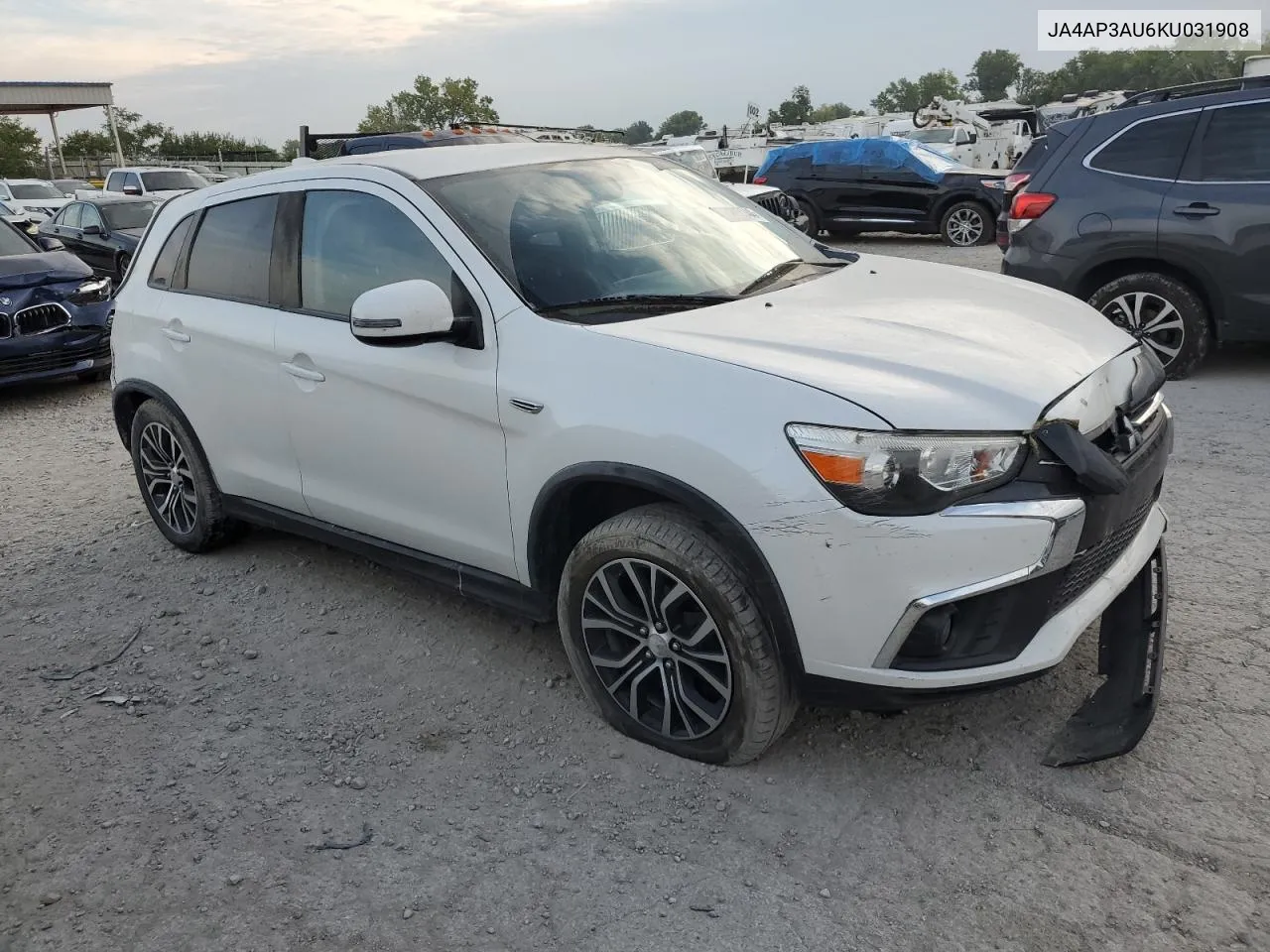 2019 Mitsubishi Outlander Sport Es VIN: JA4AP3AU6KU031908 Lot: 71069744