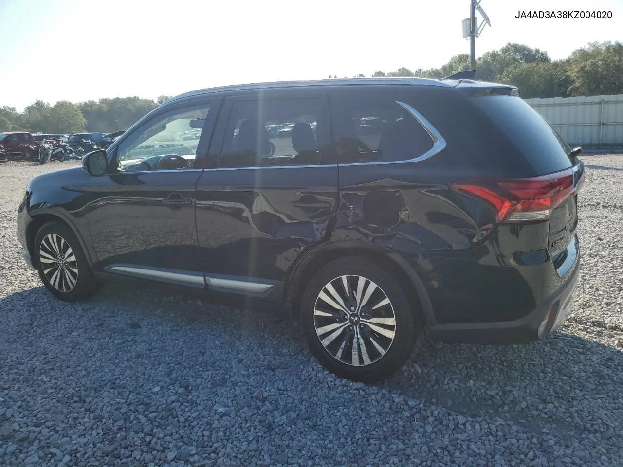 2019 Mitsubishi Outlander Se VIN: JA4AD3A38KZ004020 Lot: 71093154