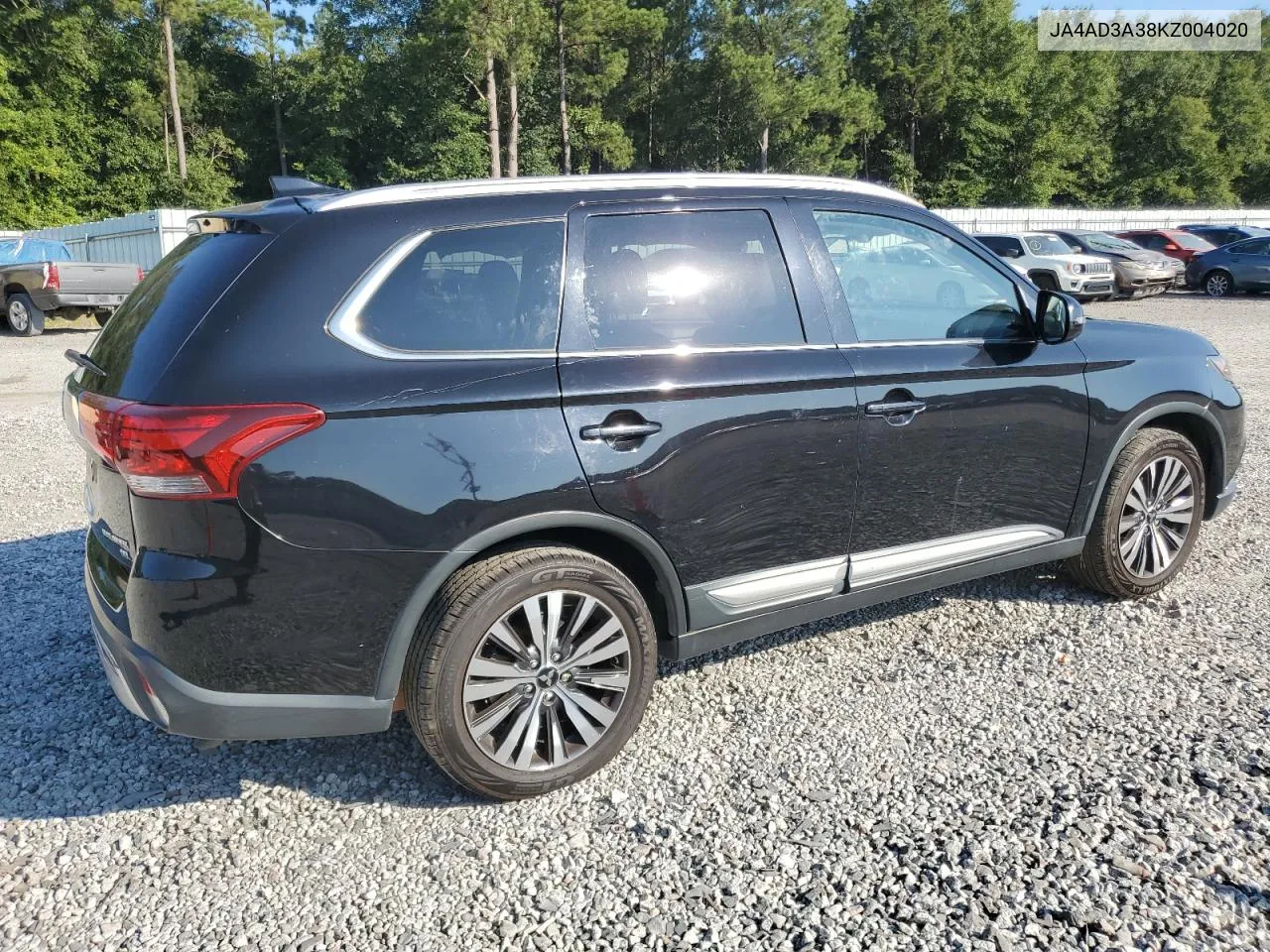 2019 Mitsubishi Outlander Se VIN: JA4AD3A38KZ004020 Lot: 71093154