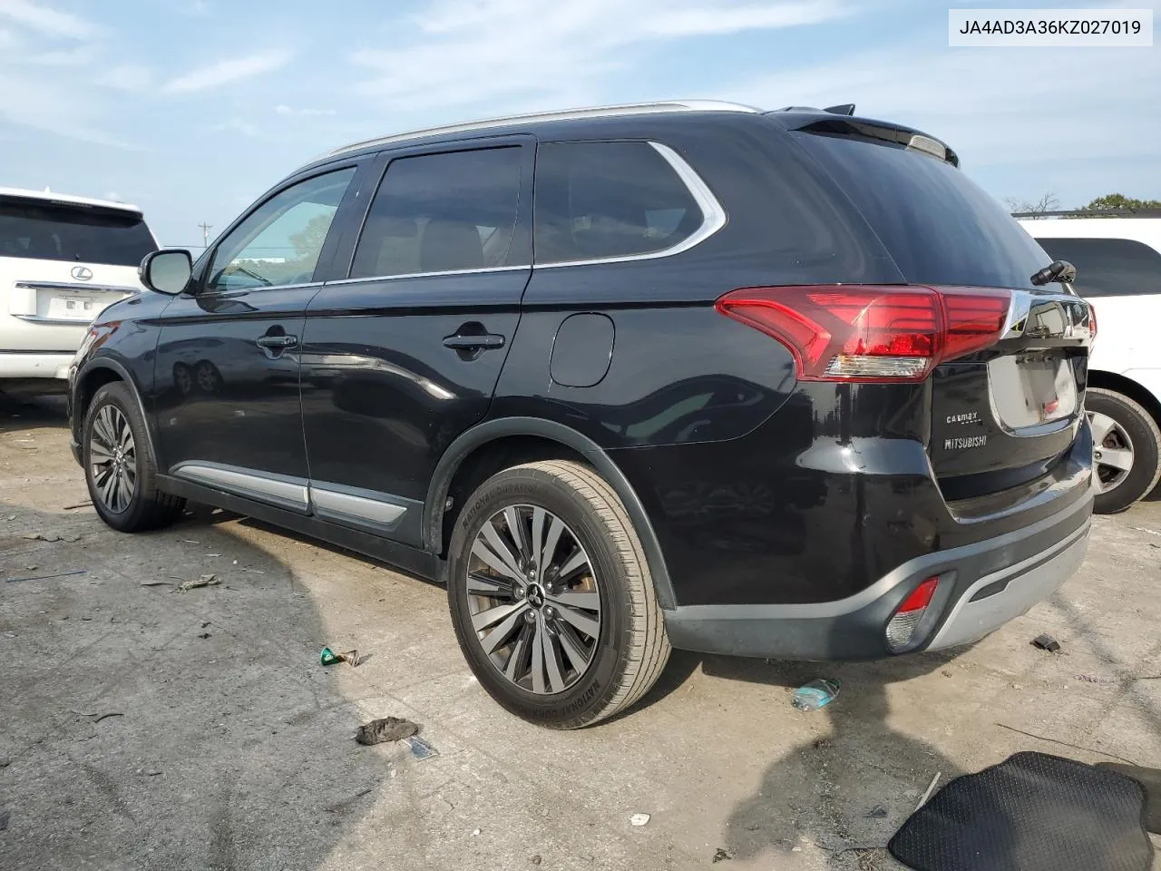 2019 Mitsubishi Outlander Se VIN: JA4AD3A36KZ027019 Lot: 71174904