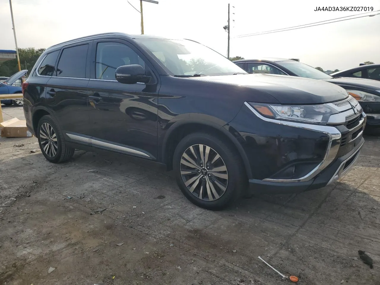 2019 Mitsubishi Outlander Se VIN: JA4AD3A36KZ027019 Lot: 71174904