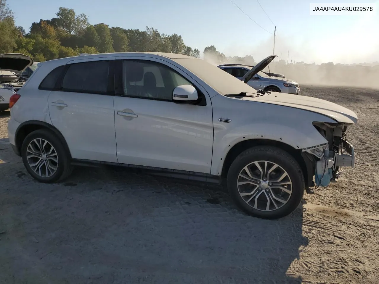 2019 Mitsubishi Outlander Sport Se VIN: JA4AP4AU4KU029578 Lot: 71263364