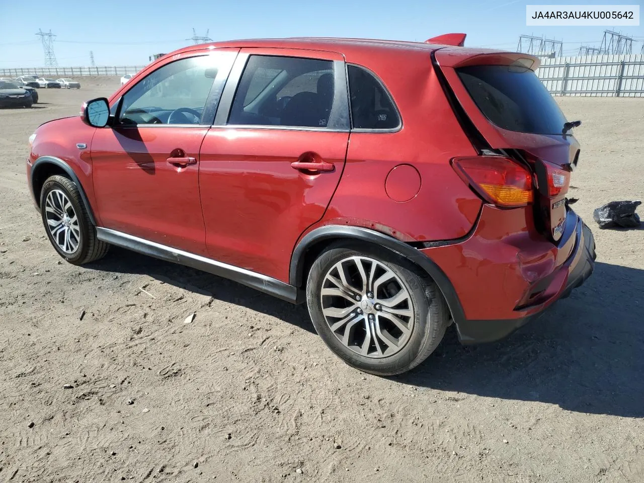 JA4AR3AU4KU005642 2019 Mitsubishi Outlander Sport Es