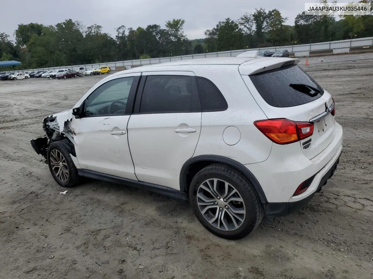 2019 Mitsubishi Outlander Sport Es VIN: JA4AP3AU3KU035446 Lot: 71590724