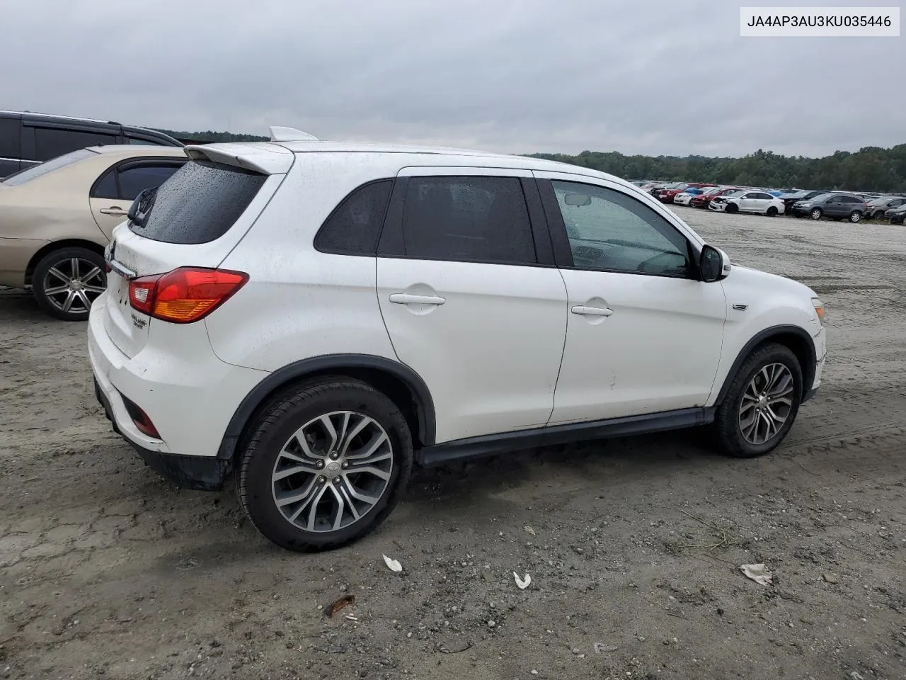 2019 Mitsubishi Outlander Sport Es VIN: JA4AP3AU3KU035446 Lot: 71590724