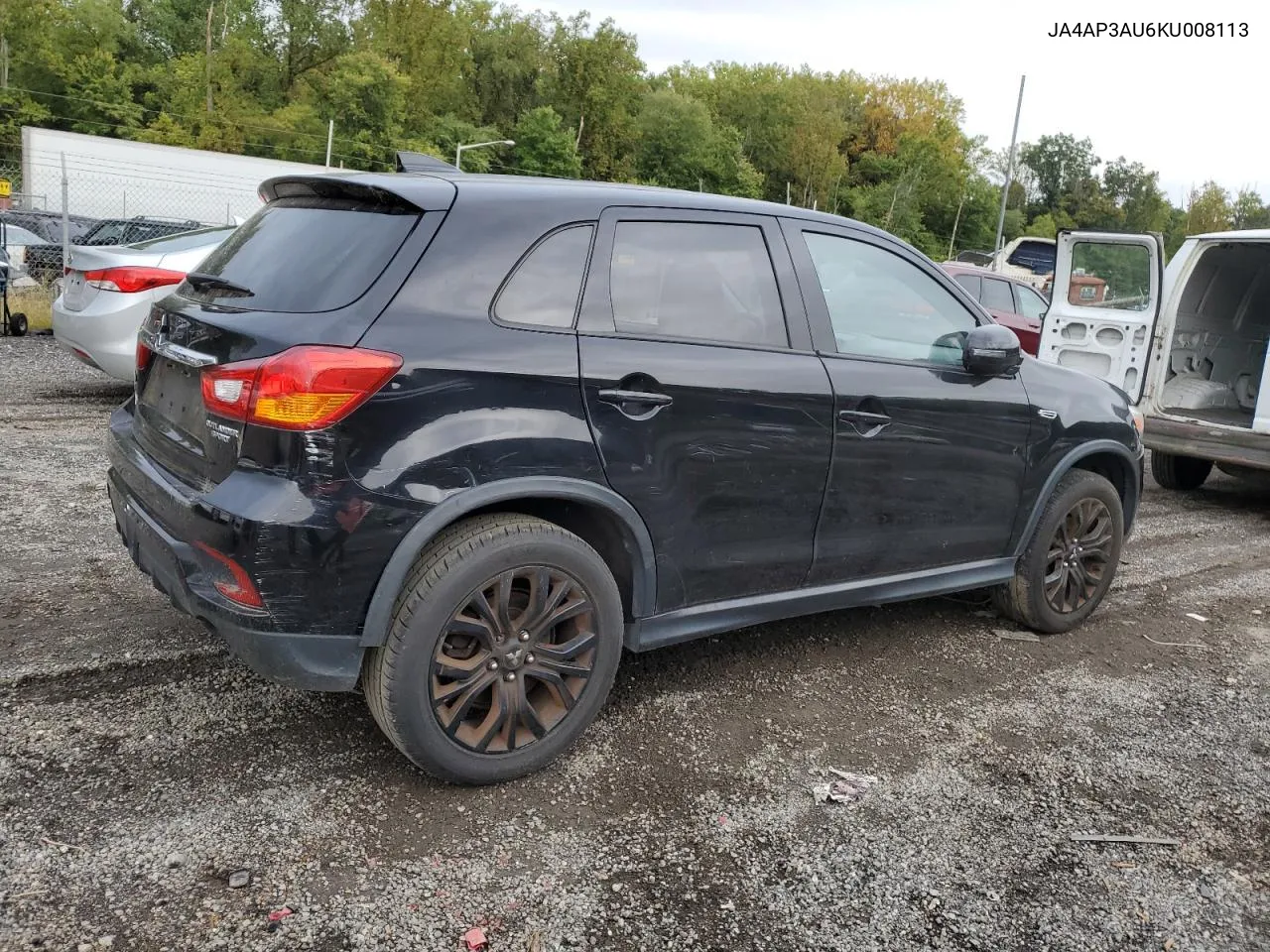 JA4AP3AU6KU008113 2019 Mitsubishi Outlander Sport Es