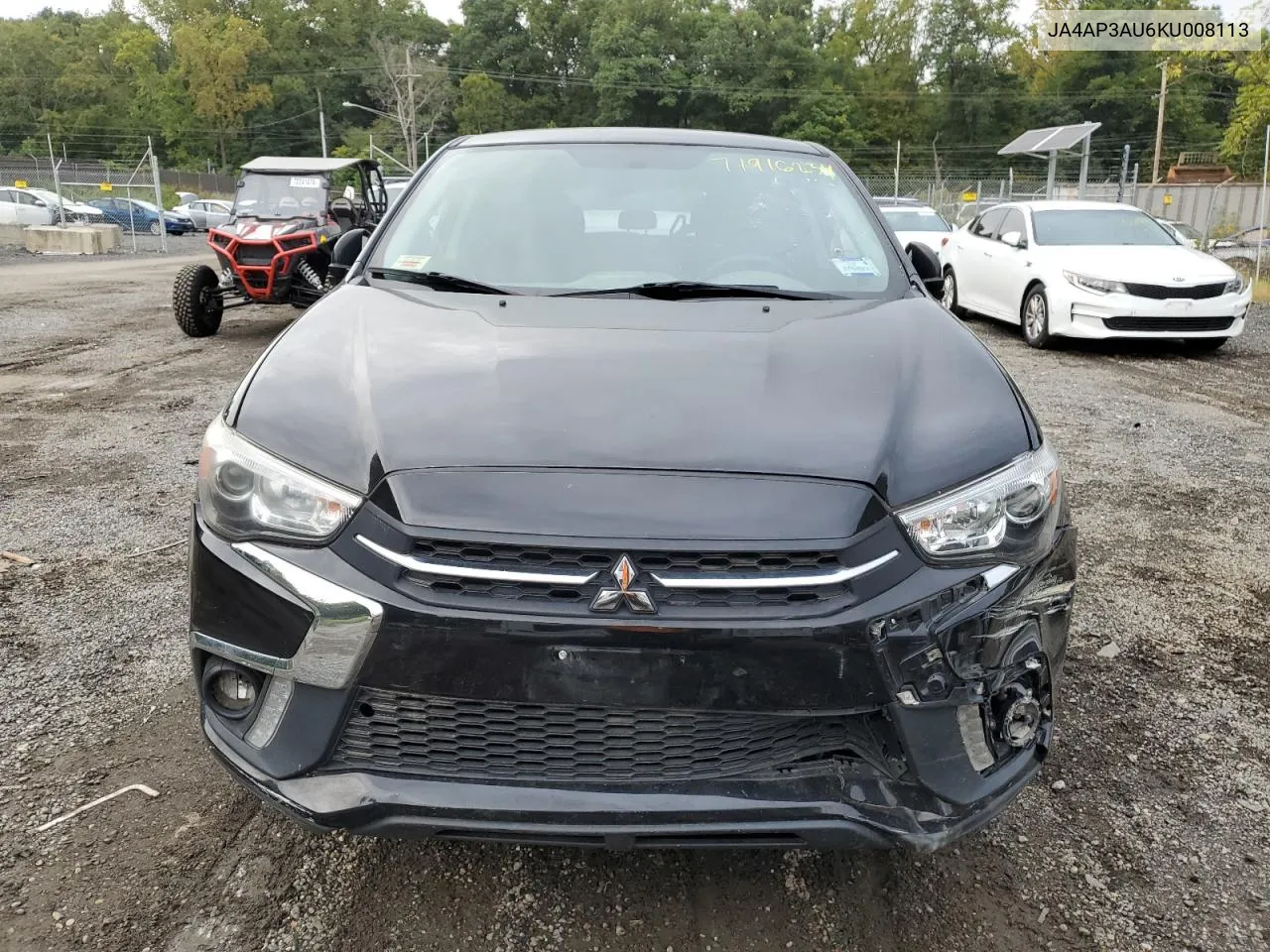 JA4AP3AU6KU008113 2019 Mitsubishi Outlander Sport Es