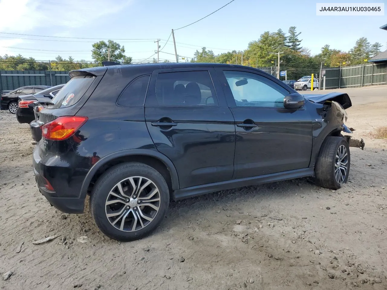 JA4AR3AU1KU030465 2019 Mitsubishi Outlander Sport Es