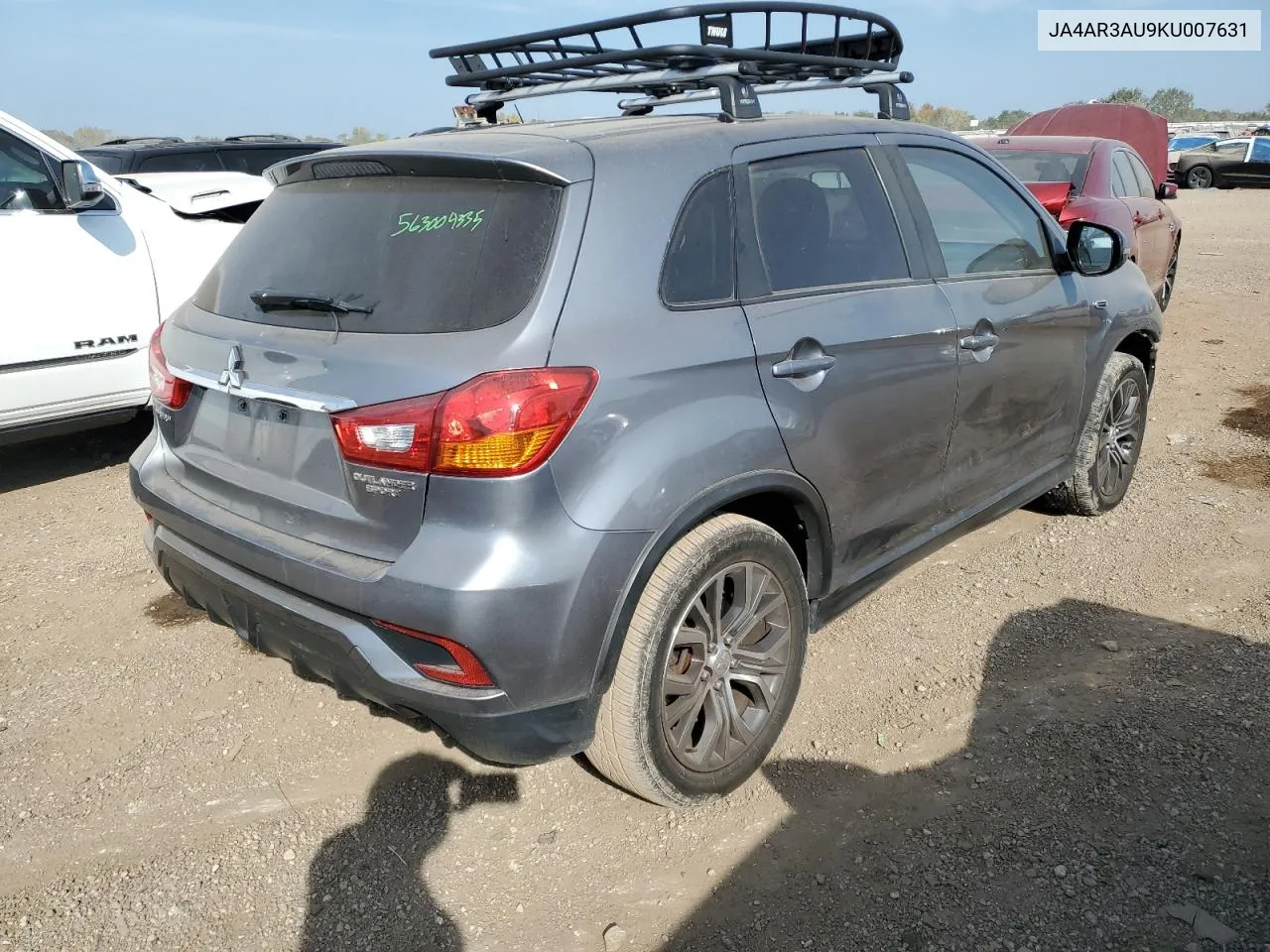 JA4AR3AU9KU007631 2019 Mitsubishi Outlander Sport Es