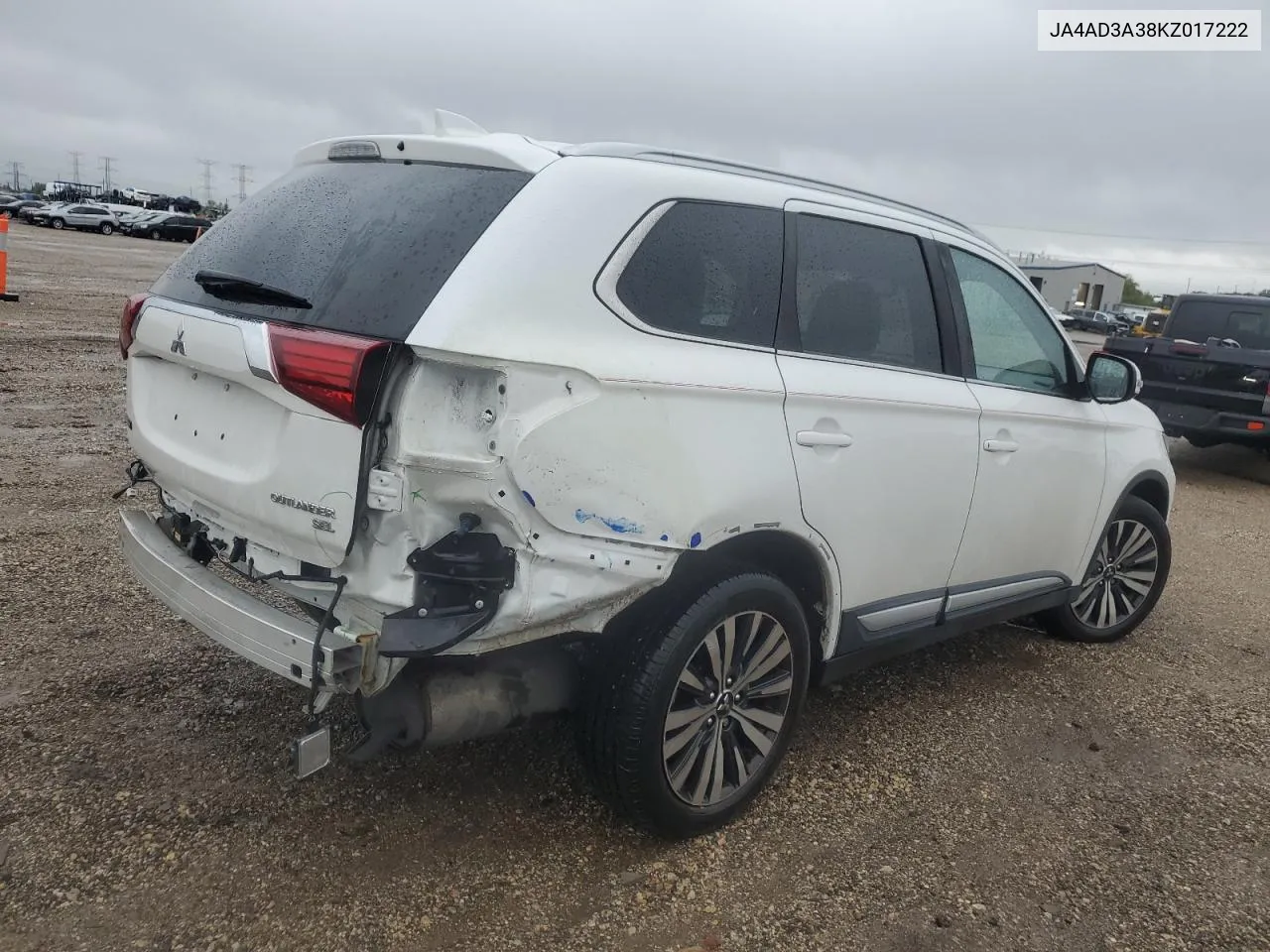 2019 Mitsubishi Outlander Se VIN: JA4AD3A38KZ017222 Lot: 72262344