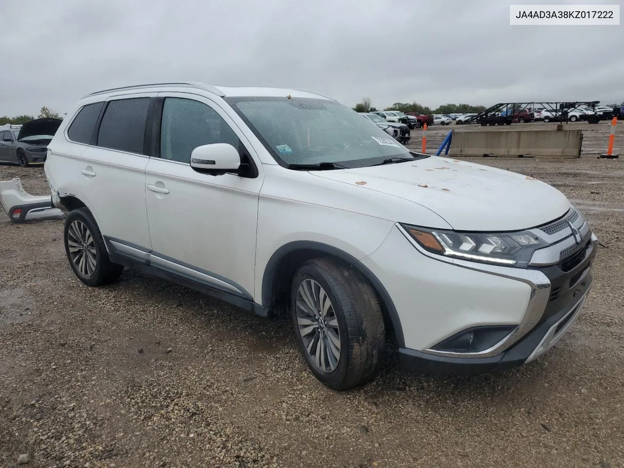 2019 Mitsubishi Outlander Se VIN: JA4AD3A38KZ017222 Lot: 72262344