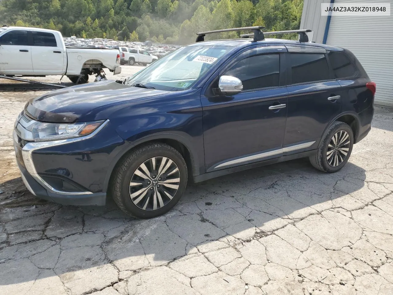 2019 Mitsubishi Outlander Se VIN: JA4AZ3A32KZ018948 Lot: 72323924