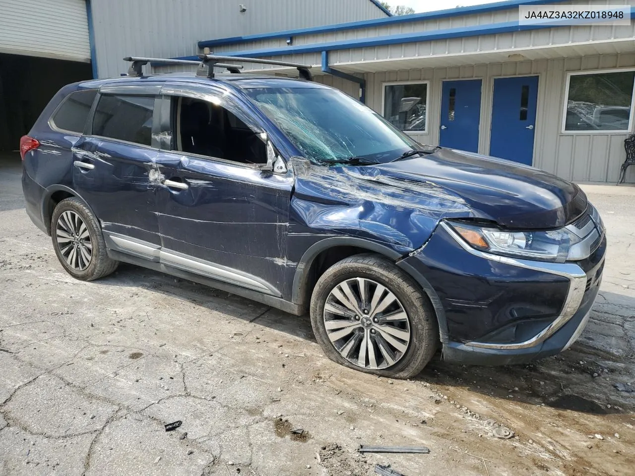 2019 Mitsubishi Outlander Se VIN: JA4AZ3A32KZ018948 Lot: 72323924