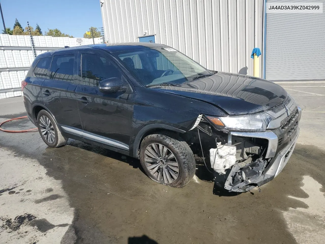 2019 Mitsubishi Outlander Se VIN: JA4AD3A39KZ042999 Lot: 72642234