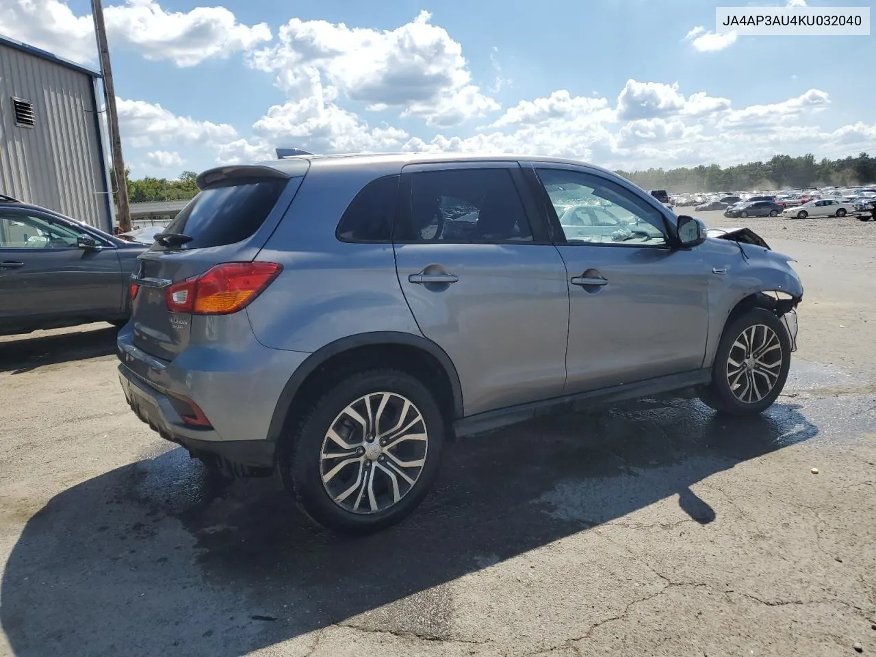 JA4AP3AU4KU032040 2019 Mitsubishi Outlander Sport Es