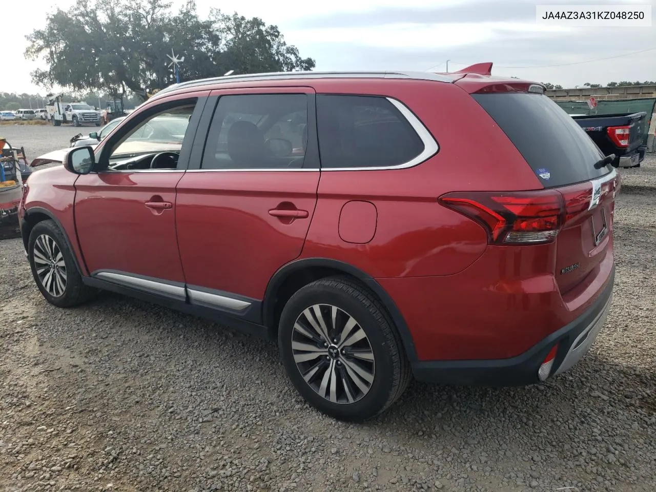 2019 Mitsubishi Outlander Se VIN: JA4AZ3A31KZ048250 Lot: 72856914