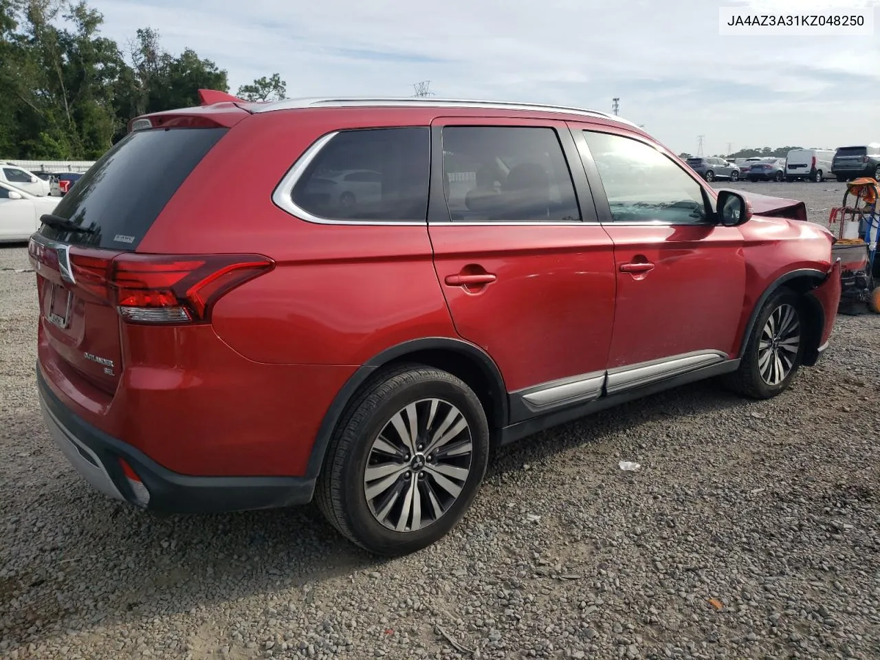 2019 Mitsubishi Outlander Se VIN: JA4AZ3A31KZ048250 Lot: 72856914