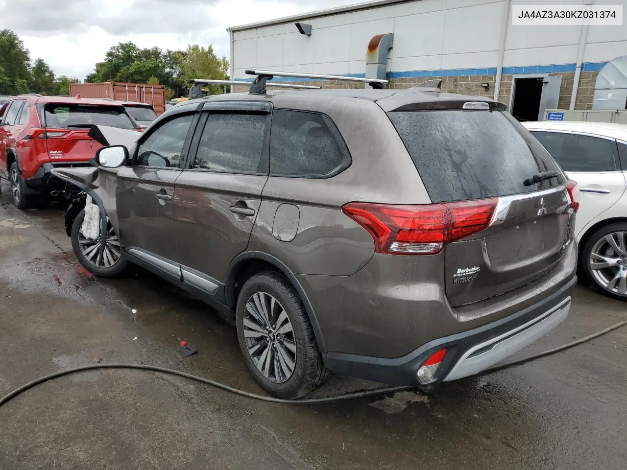 2019 Mitsubishi Outlander Se VIN: JA4AZ3A30KZ031374 Lot: 72974004