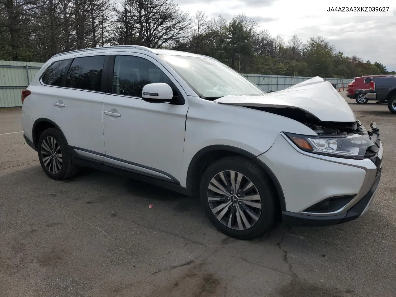 2019 Mitsubishi Outlander Se VIN: JA4AZ3A3XKZ039627 Lot: 73100744