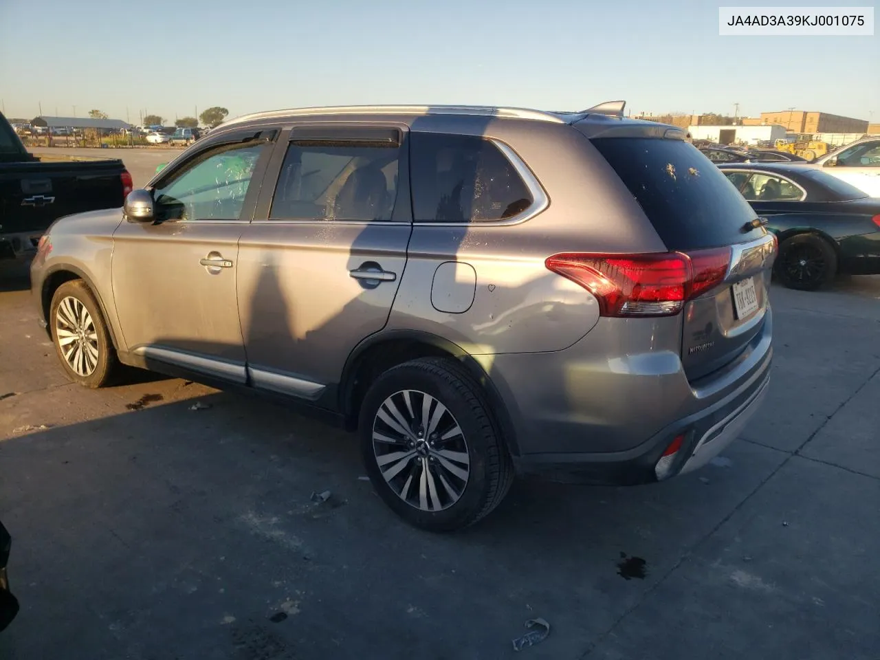 2019 Mitsubishi Outlander Se VIN: JA4AD3A39KJ001075 Lot: 73187024