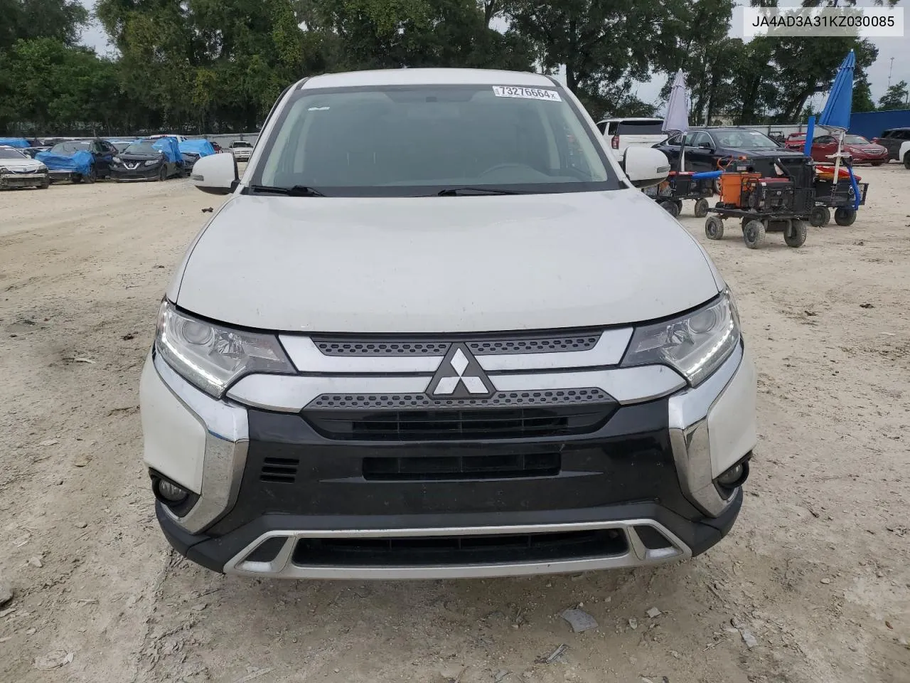 2019 Mitsubishi Outlander Se VIN: JA4AD3A31KZ030085 Lot: 73276664